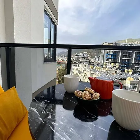 Modern Brand New With Pool & Cleopatra Apartment Alanya